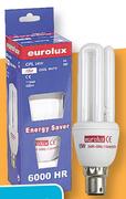 Eurolux Energy Saving Globe CFL3U-Each