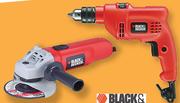 Black & Decker Hammer Drill Or Angle Grinder-Each