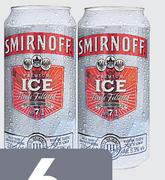 Smirnoff Ice Red Can-6x330ml