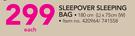 Camp Master Sleepover Sleeping Bag-Each