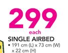 Camp Master Single Airbed-Each