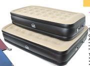 campmaster queen airbed raised