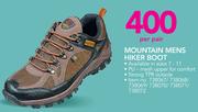 Olympic Mountain Mens Hiker Boot-Per Pair