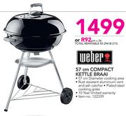 Weber 57cm Compact Kettle Braai
