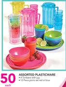 Assorted Plasticware-Each