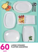 Large Ceramic Platter Assorted-Each