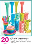 Assorted Plasticware-Each