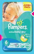 Pampers Active Baby Jumbo Pack-Per pack