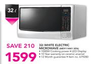 Samsung 32Ltr White Electric Microwave Oven ME9114W1 XFA