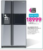 Samsung 524Ltr Mirror Side By Side Fridge RS21HFLMR1 XF