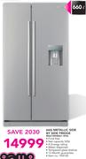 Samsung 660Ltr Metallic Side By Side Fridge RSA1WHMG1 XFA