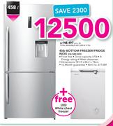 Hisense 458Ltr Bottom Freezer/Fridge Inox H610BI-WD