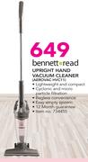 Bennett Read Upright Hand Vacuum Cleaner AEROVAC HVC11