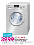 Bosch 6Kg Silver Front Load Washing Machine