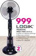 Logik Pedestal Mist Fan LB-FS-A
