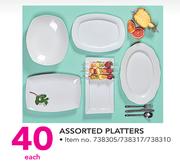 Assorted Platters-Each