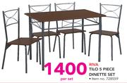 Riva Tilo 5 Piece Dinette Set-Per Set