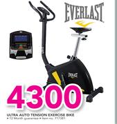 Everlast Ultra Auto Tension Exercise Bike