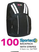 Sportec Backpack With Stripes