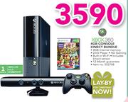 XBox 360 4GB Console Kinect Bundle