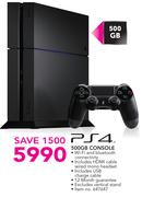 PS4 500GB Console