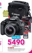 Canon EOS 1200D DSLR Starter Bundle EOS1200D