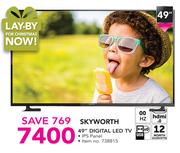 Skyworth 49" Digital LED TV