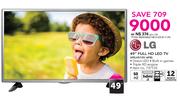 LG 49" Full HD LED TV 49LH510V AFB