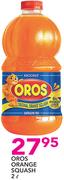 Oros Orange Squash-2Ltr