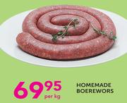 Homemade Boerewors-Per Kg