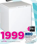 KIC 210Ltr White Chest Freezer KCG210 1