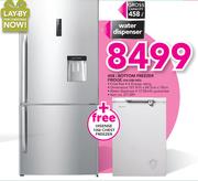Hisense 458Ltr Bottom Freezer Fridge H610BI-WD