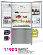 Hisense 536Ltr French Door Fridge 720FS-WD