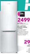 Hisense 299Ltr Bottom Freezer Fridge H299BME