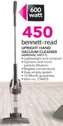 Bennett Read Upright Hand Vacuum Cleaner AEROVAC HVC11
