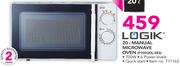 Logik 20Ltr Manual Microwave Oven P70H20L-SES