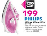Philips 1200W Steam Iron GC1418
