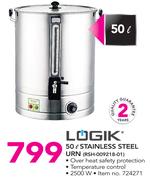 Logik 50Ltr Stainless Steel Urn RSH-009218-01