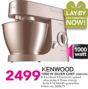 Kenwood 1000W Silver Chef KMC570