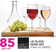 Royal Leerdam Le Glass Wine Set-Per Set