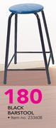 Black Barstool