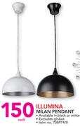 Illumina Milan Pendant-Each