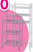 Mainstays 3 Tier Steel Space Saver