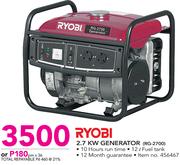 Ryobi 2.7KW Generator RG-2700