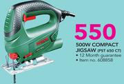 Bosch 500W Compact Jigsaw PST650CT
