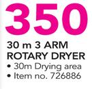 30m 3 Arm Rotary Dryer