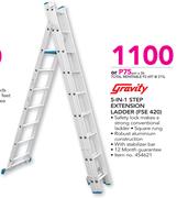 Gravity 5-In-1 Step Extension Ladder FSE420