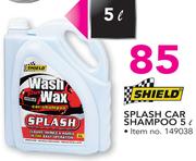 Shield Splash Car Shampoo-5Ltr