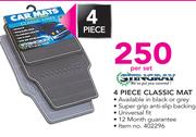 Stingray 4 Piece Classic Mat-Per Set