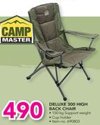 Camp Master Deluxe 300 High Back Chair